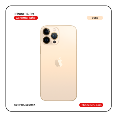 iPhone 13 Pro Dorado 128 GB Seminuevo en Perú