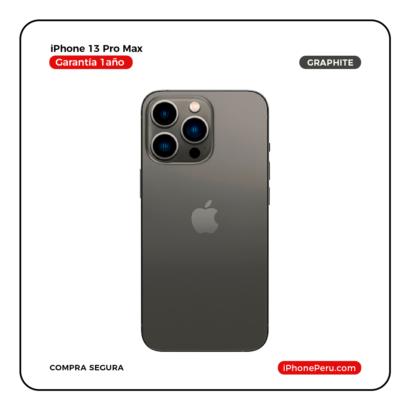 iPhone 13 Pro Max Grafito 128 GB Seminuevo en Perú