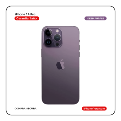 iPhone 14 Pro Morado 128 GB Seminuevo en Perú