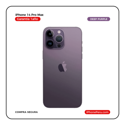 iPhone 14 Pro Max Morado 128 GB Seminuevo en Perú