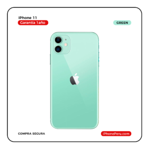 iPhone 11 Verde 128 GB seminuevo en Perú