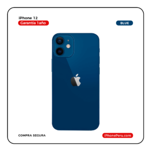 iPhone 12 Azul 128 GB Seminuevo en Perú