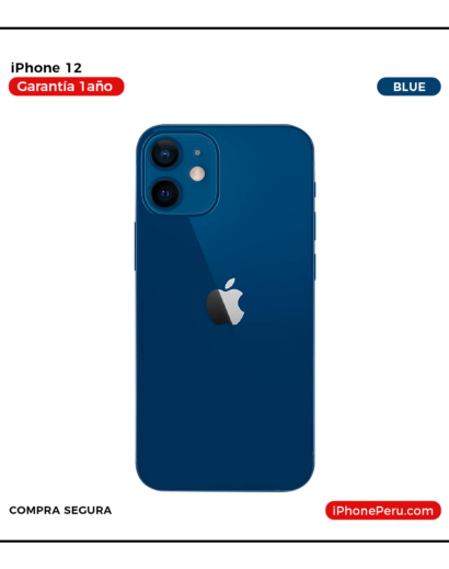iPhone 12 Azul 128 GB Seminuevo en Perú