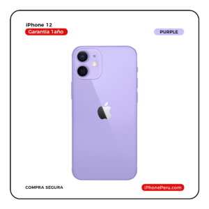 iPhone 12 Morado 128 GB Seminuevo en Perú