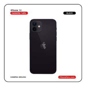 iPhone 12 Negro 64 GB Seminuevo en Perú