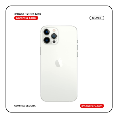 iPhone 12 Pro Max Plata 128 GB Seminuevo en Perú