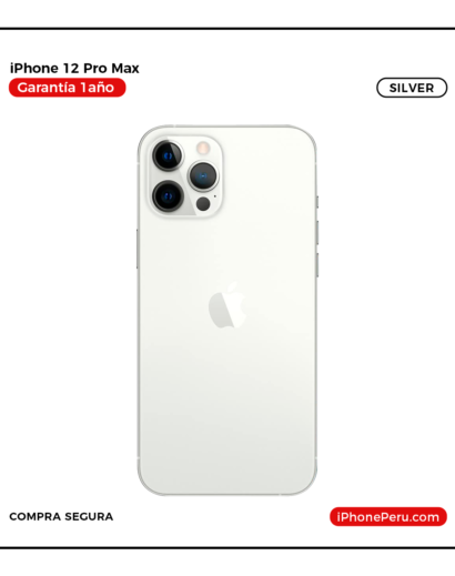 iPhone 12 Pro Max Plata 128 GB Seminuevo en Perú