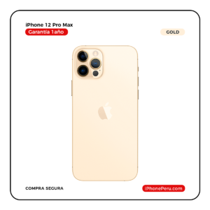 iPhone 12 Pro Max Oro 128 GB Seminuevo en Perú