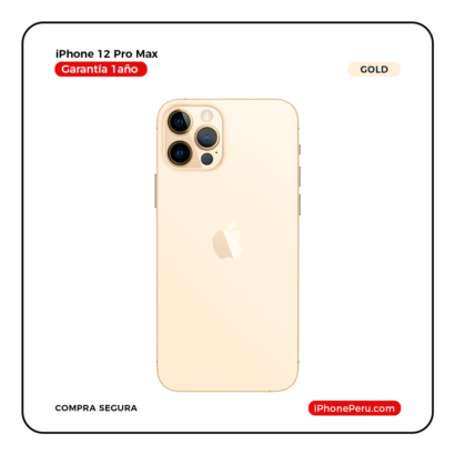 iPhone 12 Pro Max Oro 128 GB Seminuevo en Perú
