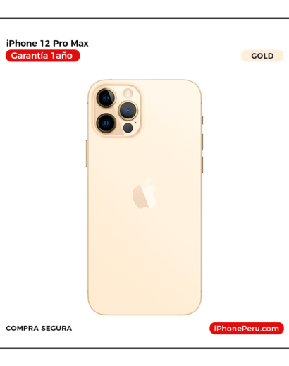 iPhone 12 Pro Max Oro 128 GB Seminuevo en Perú