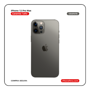 iPhone 12 Pro Max Grafito 128 GB Seminuevo en Perú