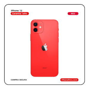 iPhone 12 Rojo 128 GB Seminuevo en Perú