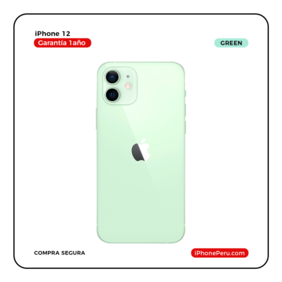 iPhone 12 Verde 64 GB Seminuevo en Perú