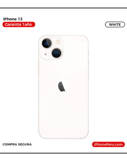 iPhone 13 Blanco 128 GB Nuevo en Perú