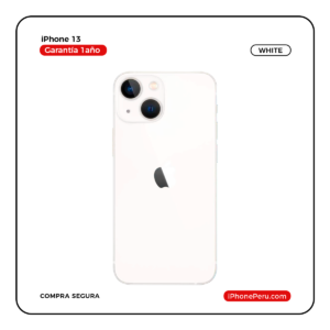 iPhone 13 Blanco 128 GB Seminuevo en Perú