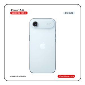 iPhone 17 Air Azul cielo 256 GB eSIM Nuevo en Perú