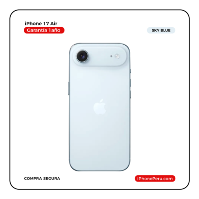 iPhone 17 Air Azul cielo 256 GB eSIM Nuevo en Perú