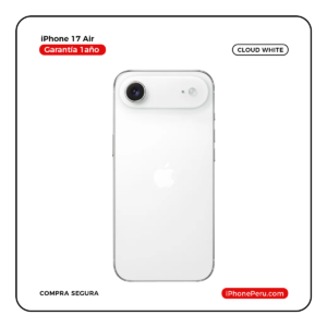 iPhone 17 Air Blanco nube 256 GB eSIM Nuevo en Perú