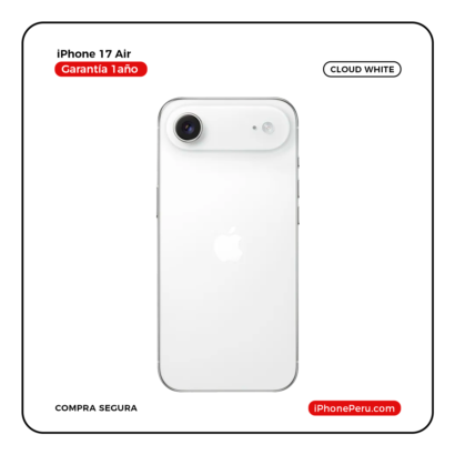 iPhone 17 Air Blanco nube 256 GB eSIM Nuevo en Perú