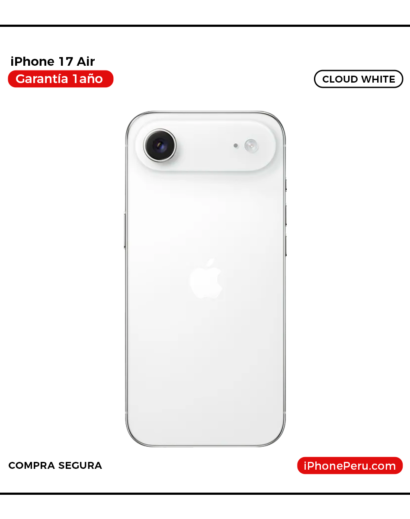 iPhone 17 Air Blanco nube 256 GB eSIM Nuevo en Perú