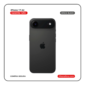 iPhone 17 Air Negro espacial 256 GB eSIM Nuevo en Perú