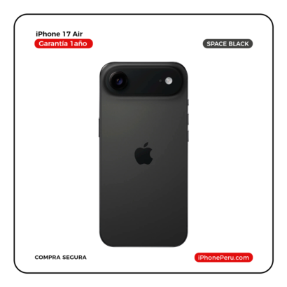 iPhone 17 Air Negro espacial 256 GB eSIM Nuevo en Perú