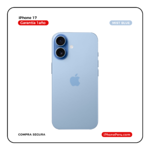 iPhone 17 Azul neblina 512 GB eSIM Nuevo en Perú