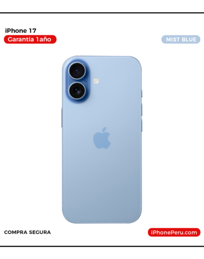 iPhone 17 Azul neblina 512 GB eSIM Nuevo en Perú