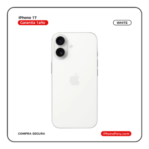 iPhone 17 Blanco 256 GB Nuevo en Perú