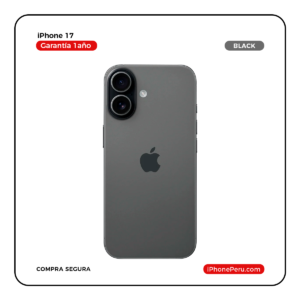 iPhone 17 Negro 256 GB Nuevo en Perú