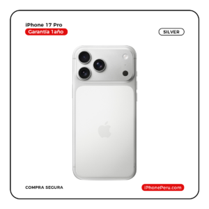 iPhone 17 Pro Plata 256 GB Nuevo en Perú