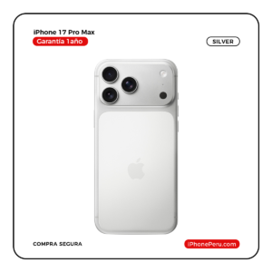 iPhone 17 Pro Max Plata 512 GB Nuevo en Perú